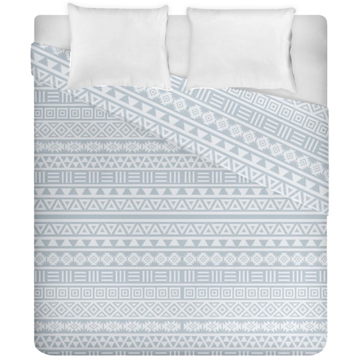 Aztec Influence Pattern Duvet Cover Double Side (California King Size)