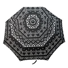 Aztec Influence Pattern Folding Umbrellas by ValentinaDesign