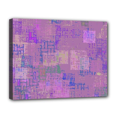 Abstract Art Canvas 14  X 11  by ValentinaDesign