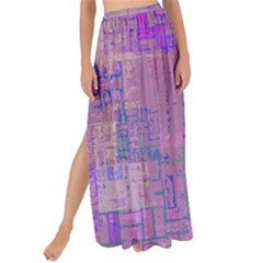 Abstract Art Maxi Chiffon Tie-up Sarong by ValentinaDesign