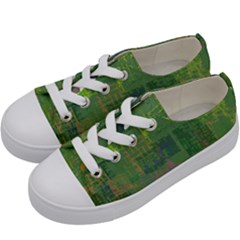 Abstract Art Kids  Low Top Canvas Sneakers by ValentinaDesign