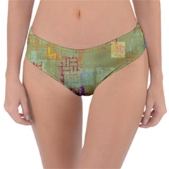 Abstract Art Reversible Classic Bikini Bottoms