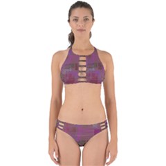 Abstract Art Perfectly Cut Out Bikini Set