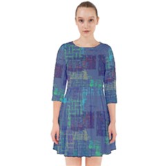 Abstract Art Smock Dress