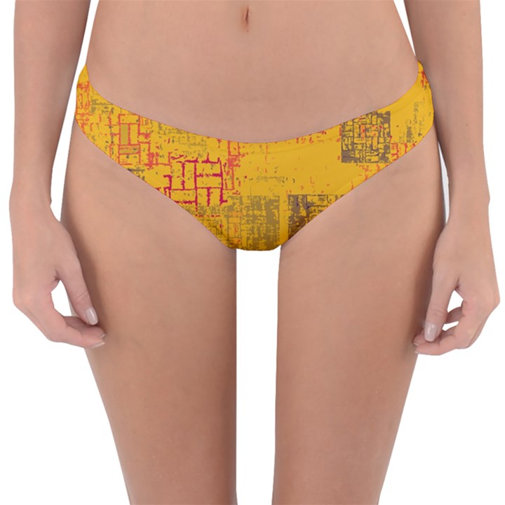 Abstract art Reversible Hipster Bikini Bottoms