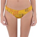 Abstract art Reversible Hipster Bikini Bottoms View3