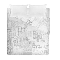 Abstract Art Duvet Cover Double Side (full/ Double Size) by ValentinaDesign