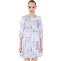 Abstract art Smock Dress View1