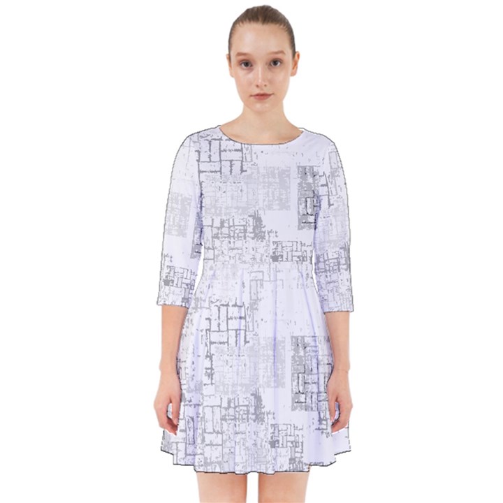 Abstract art Smock Dress