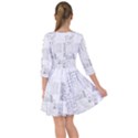 Abstract art Smock Dress View2