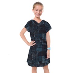 Abstract Art Kids  Drop Waist Dress by ValentinaDesign