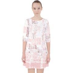 Abstract Art Pocket Dress