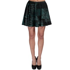 Abstract Art Skater Skirt by ValentinaDesign