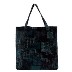 Abstract Art Grocery Tote Bag by ValentinaDesign