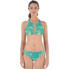 Abstract Art Perfectly Cut Out Bikini Set