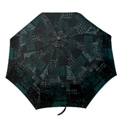 Abstract Art Folding Umbrellas by ValentinaDesign