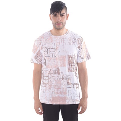 Abstract Art Men s Sports Mesh Tee by ValentinaDesign