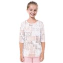 Abstract art Kids  Quarter Sleeve Raglan Tee View1