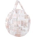 Abstract art Giant Round Zipper Tote View2