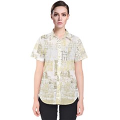 Abstract Art Women s Short Sleeve Shirt