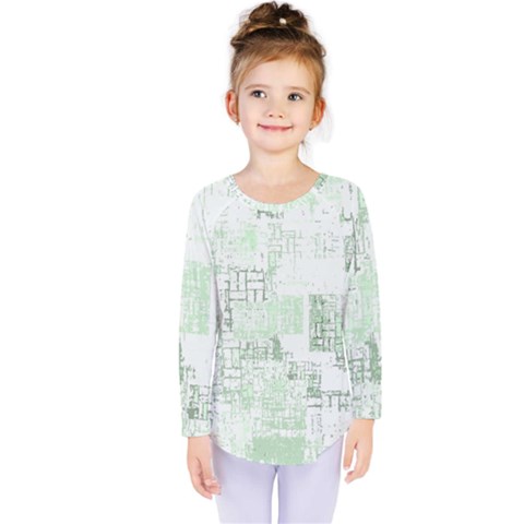 Abstract Art Kids  Long Sleeve Tee by ValentinaDesign