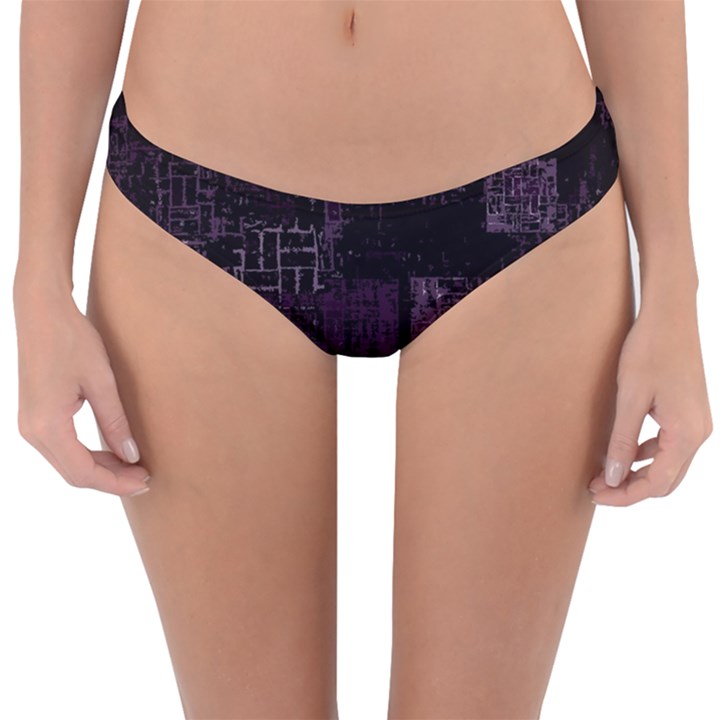 Abstract art Reversible Hipster Bikini Bottoms