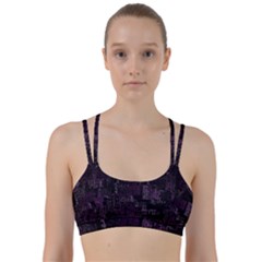 Abstract Art Line Them Up Sports Bra