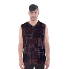 Abstract Art Men s Basketball Tank Top by ValentinaDesign