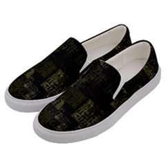 Abstract Art Men s Canvas Slip Ons