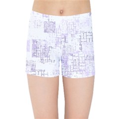 Abstract Art Kids Sports Shorts by ValentinaDesign