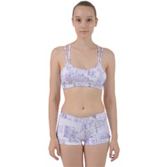 Abstract Art Women s Sports Set