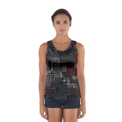 Abstract Art Sport Tank Top  by ValentinaDesign