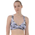 Abstract art Sweetheart Sports Bra View1