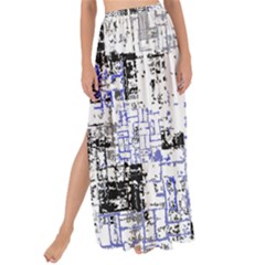 Abstract Art Maxi Chiffon Tie-up Sarong