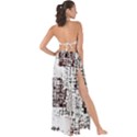 Abstract art Maxi Chiffon Tie-Up Sarong View2