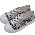 Abstract art Kids  Low Top Canvas Sneakers View2