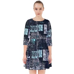 Abstract Art Smock Dress by ValentinaDesign