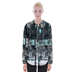 Abstract Art Womens Long Sleeve Shirt