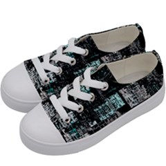 Abstract Art Kids  Low Top Canvas Sneakers