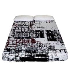 Abstract Art Fitted Sheet (king Size) by ValentinaDesign