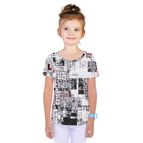 Abstract Art Kids  One Piece Tee by ValentinaDesign