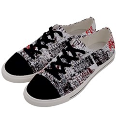 Abstract Art Men s Low Top Canvas Sneakers