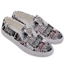 Abstract art Men s Canvas Slip Ons View3