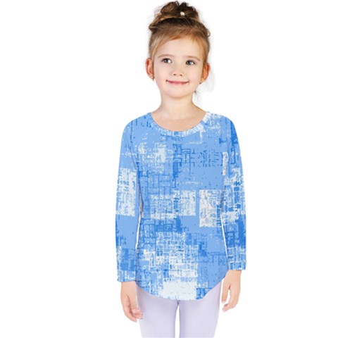 Abstract Art Kids  Long Sleeve Tee by ValentinaDesign