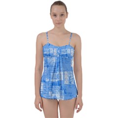 Abstract Art Babydoll Tankini Set