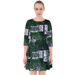 Abstract Art Smock Dress by ValentinaDesign