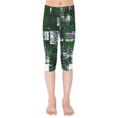 Abstract Art Kids  Capri Leggings 