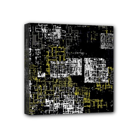 Abstract Art Mini Canvas 4  X 4  by ValentinaDesign