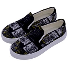 Abstract Art Kids  Canvas Slip Ons