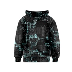 Abstract Art Kids  Pullover Hoodie by ValentinaDesign